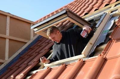 Pose de fenêtres de toit Velux à Vogelgrun